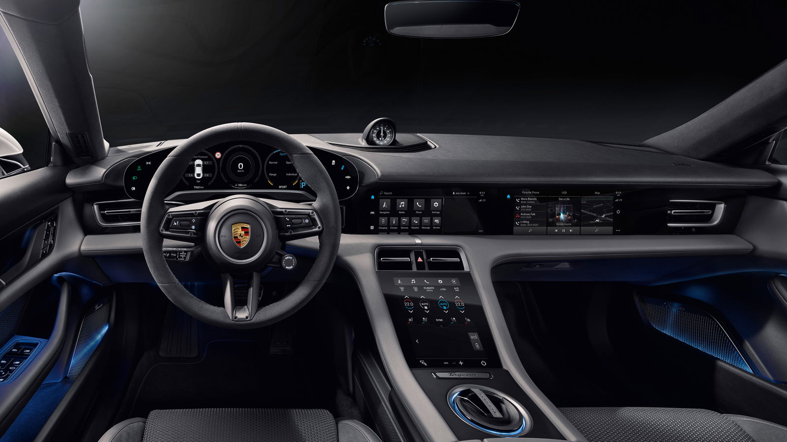 The Porsche Taycan Turbo S Is A 751bhp EV Tech-Fest