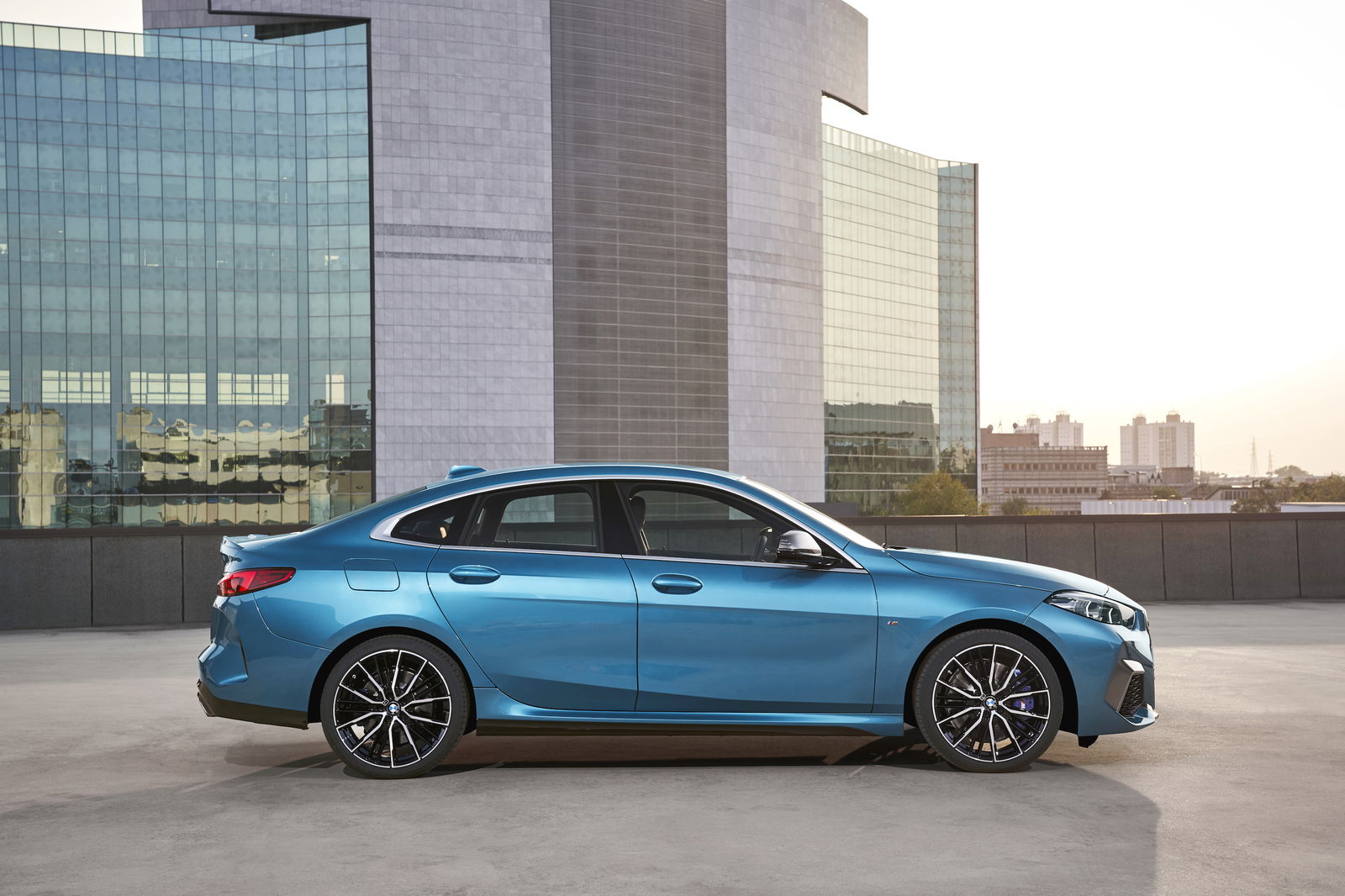 Does the 1-series work aesthetically when stretched into the saloon form of the 2-series Gran Coupe? We'll let you thrash that out in the comments...