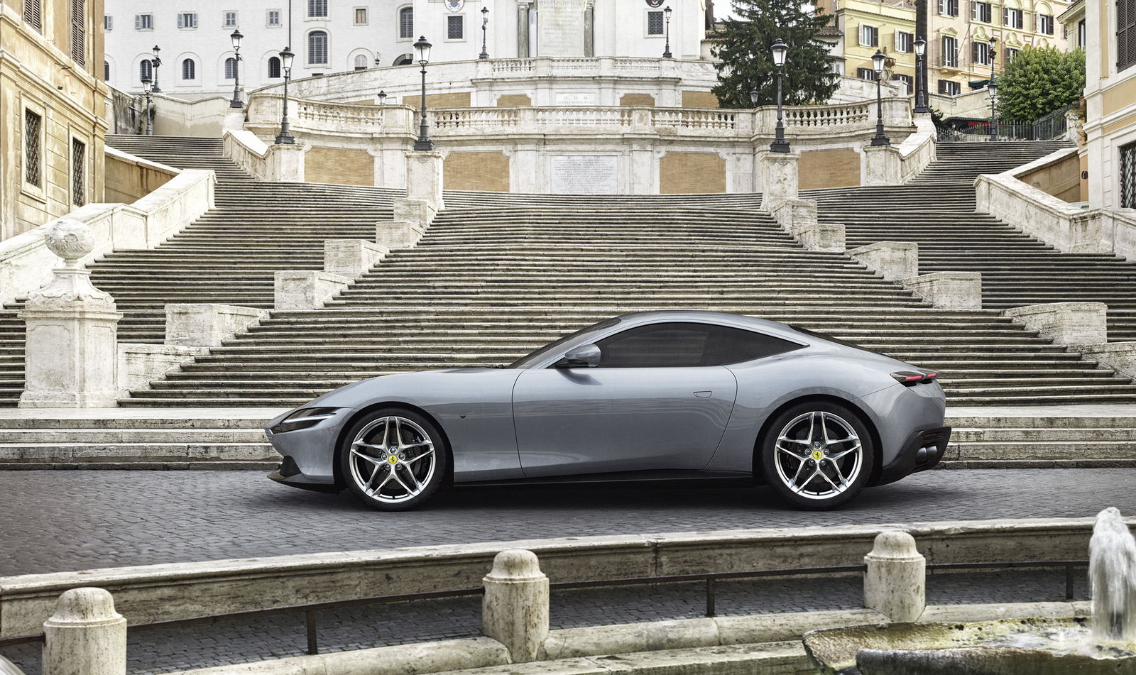 The Ferrari Roma Is Maranello's Curvaceous New V8 Coupe
