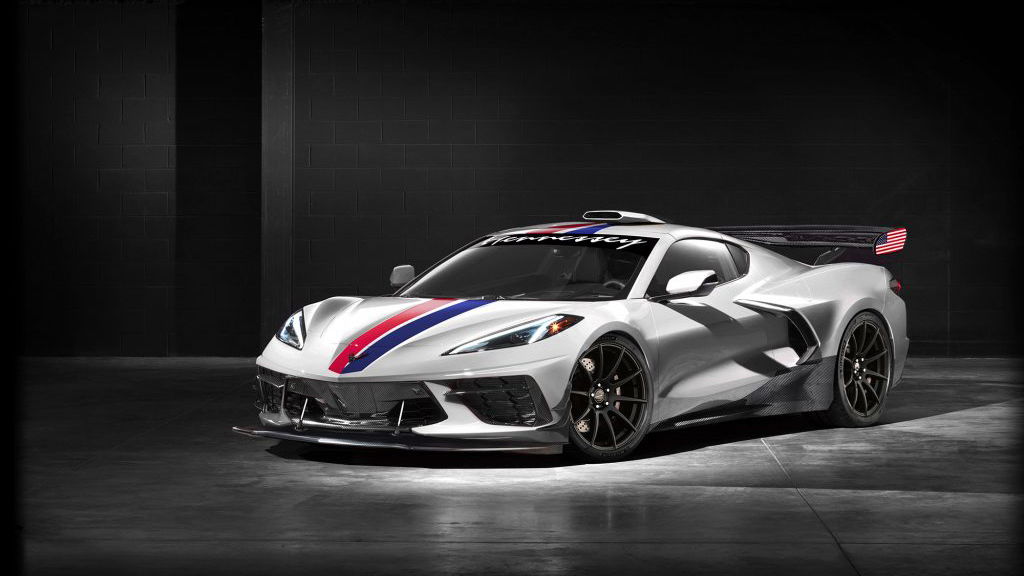 Of Course There's A 1200bhp C8 Chevrolet Corvette Coming From Hennessey