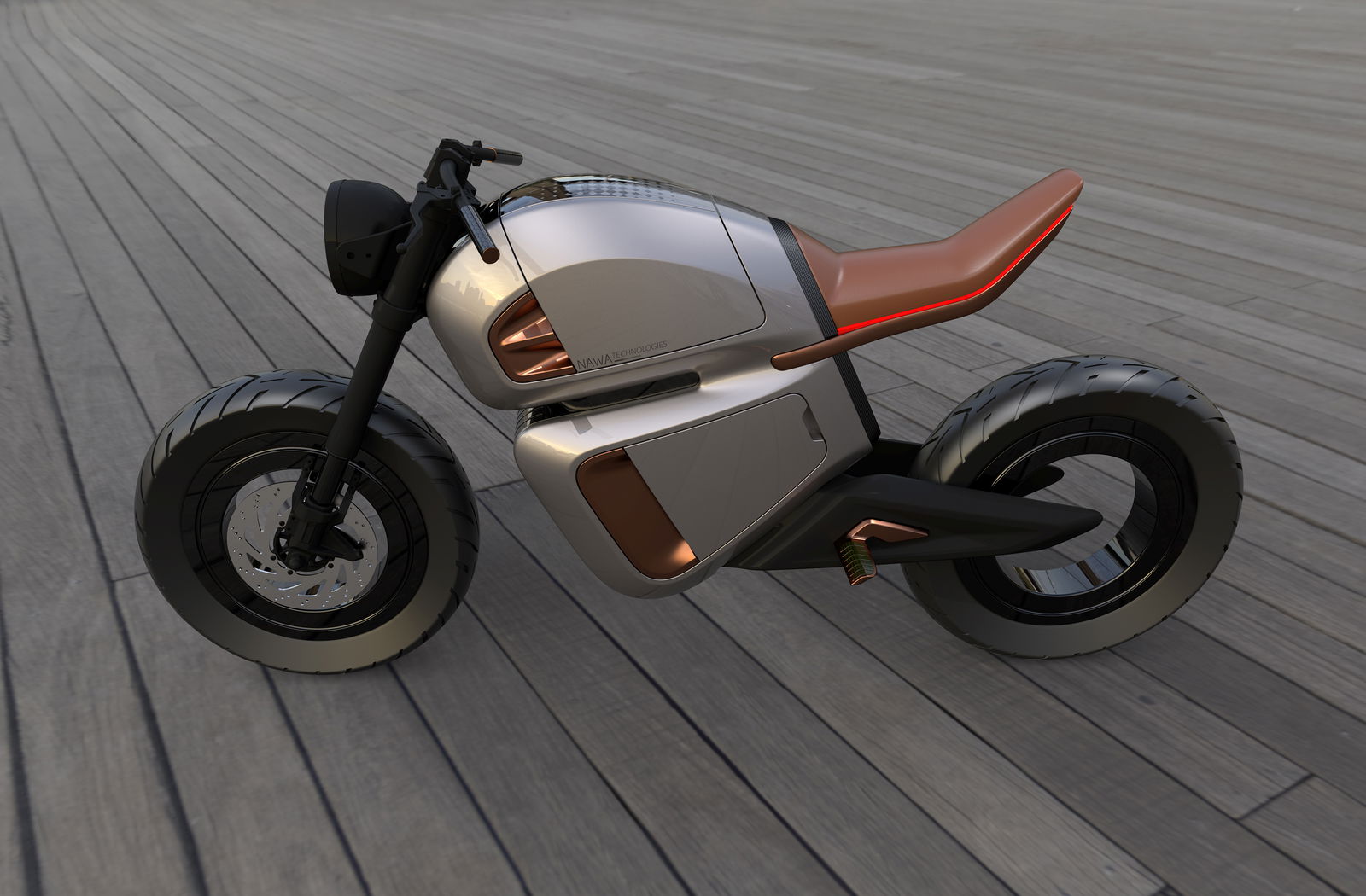 The NAWA Racer Electric Motorbike Gets 186 Miles From Just 9kWh