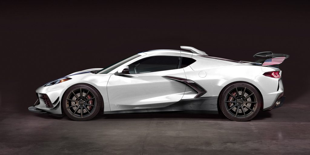 Of Course There's A 1200bhp C8 Chevrolet Corvette Coming From Hennessey