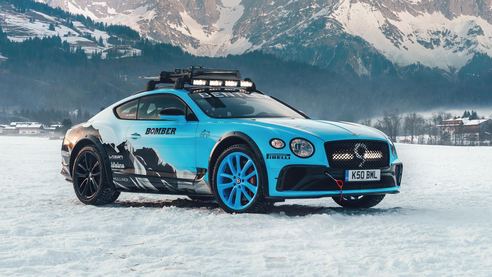 Check Out This Wild Bentley Continental GT Ice Racer