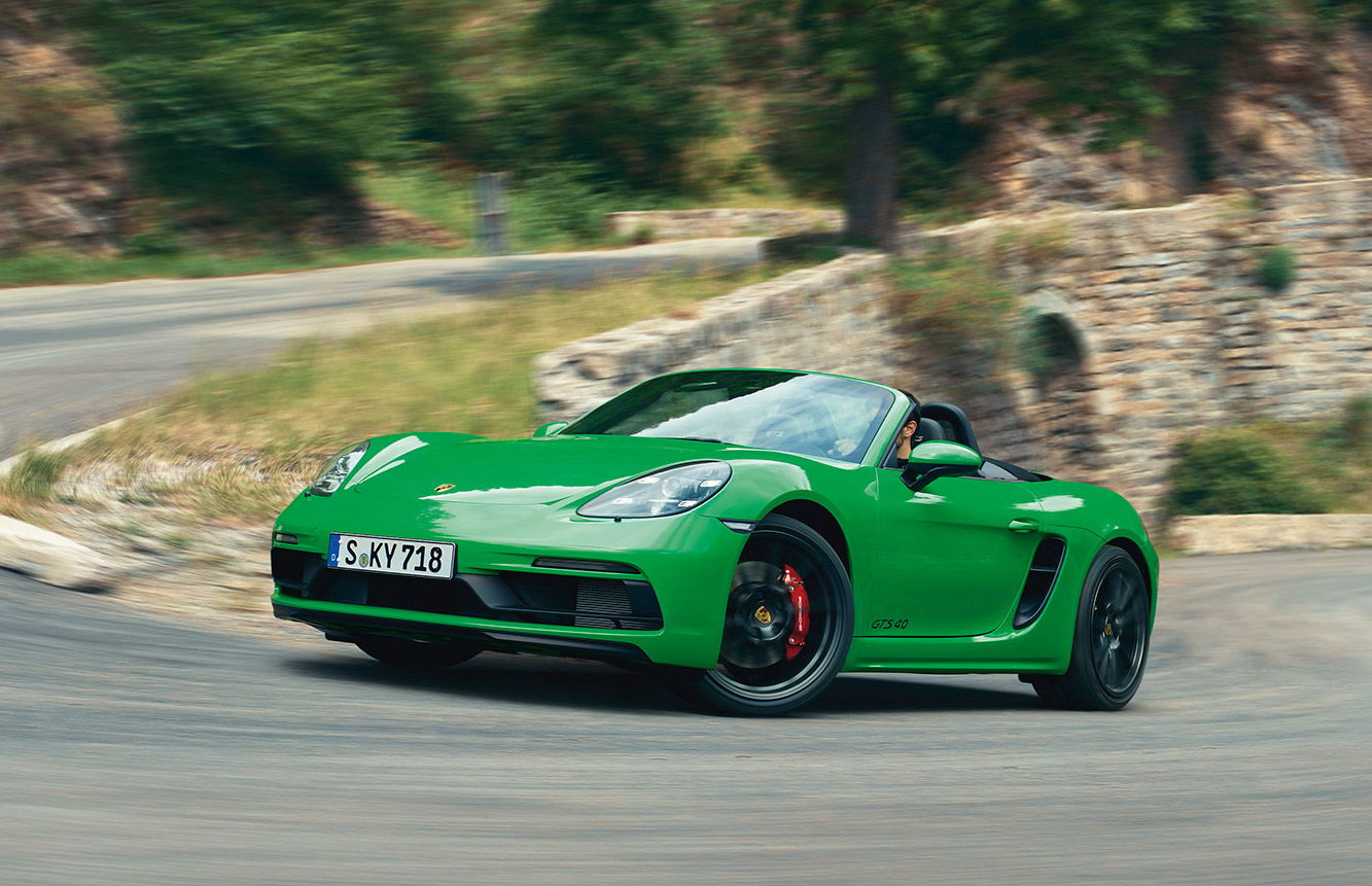 New Porsche 718 Boxster And Cayman GTS Have N/A Flat-Six Power