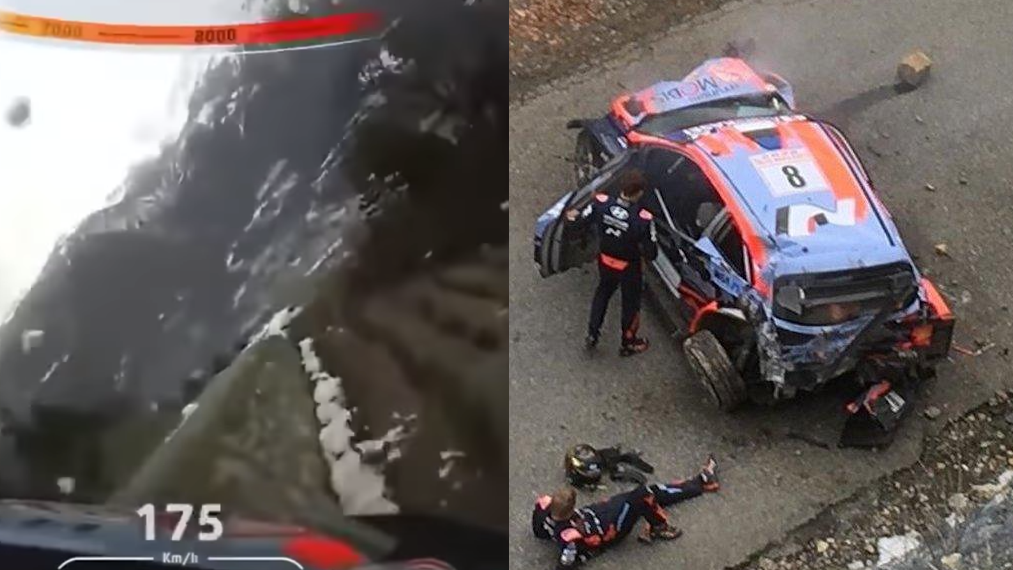 This Huge WRC Crash Feels Like It'll Never End