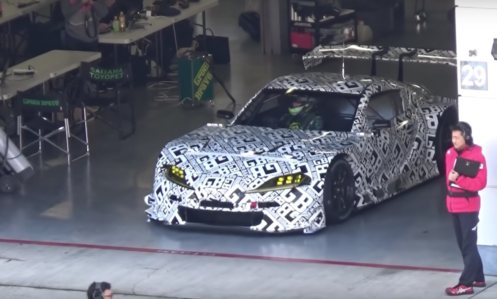 We should see the Toyota GR Supra GT300 make its competition debut later this year