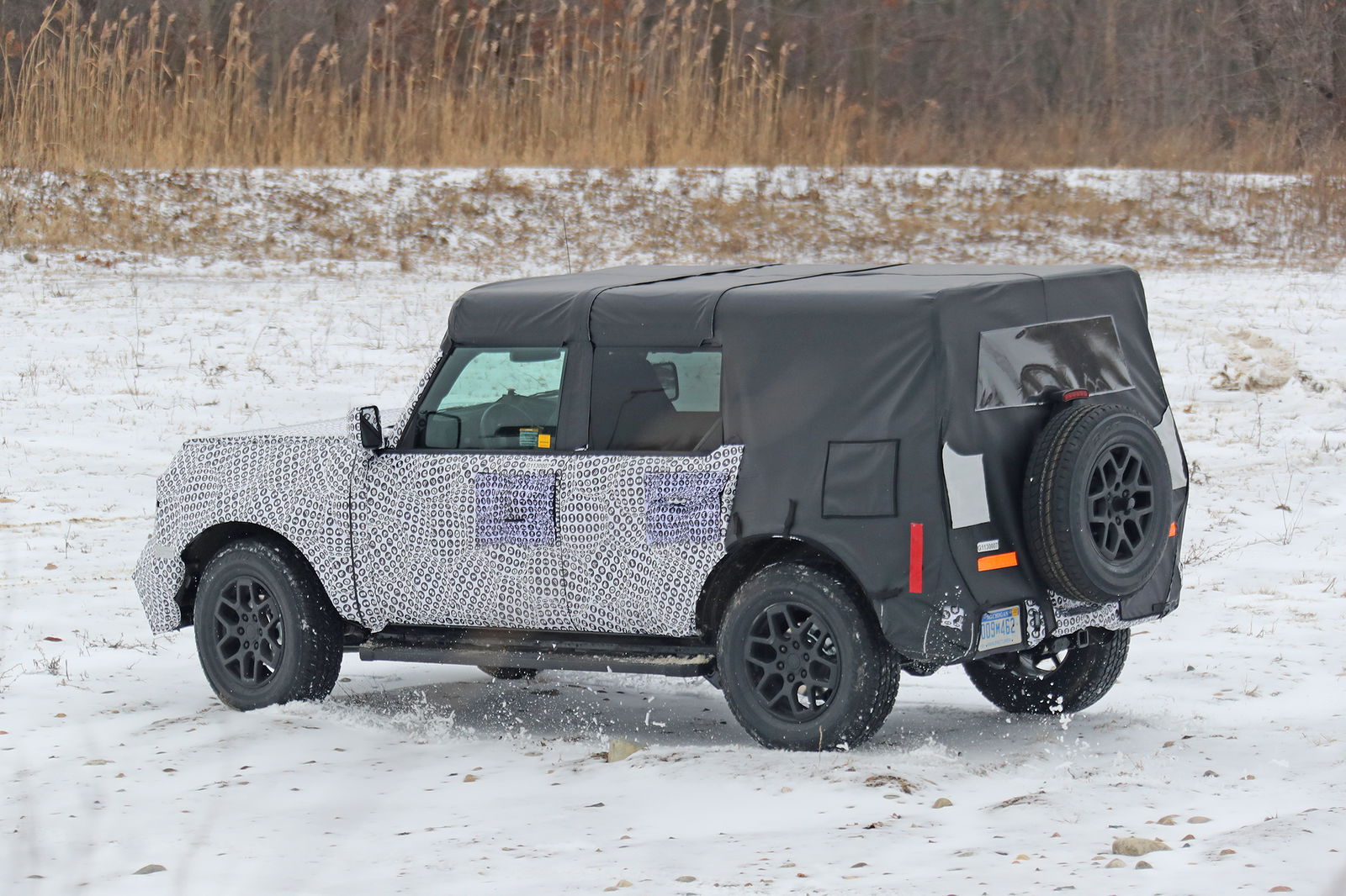 The Boxy 2021 Ford Bronco Four-Door Has Been Spied In Testing