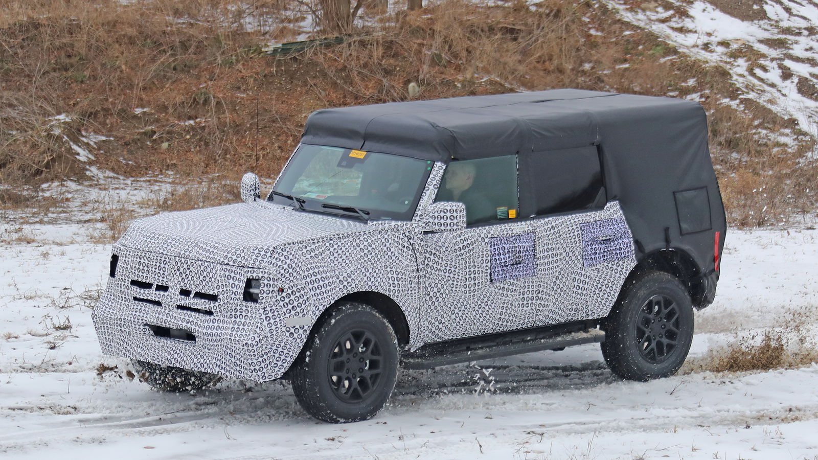 The Boxy 2021 Ford Bronco Four-Door Has Been Spied In Testing