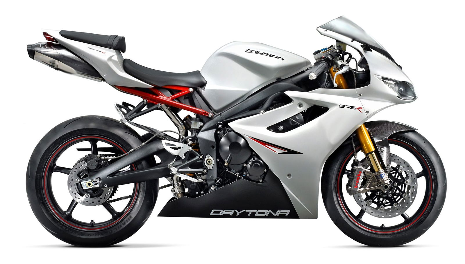 My friend recently bought himself a 2013 Triumph Daytona 675R