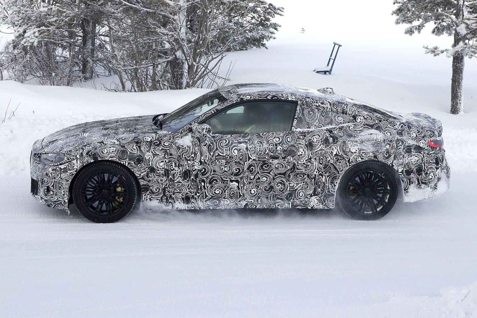 New, 473bhp BMW M4 Spotted Hiding Its Gargantuan Grille