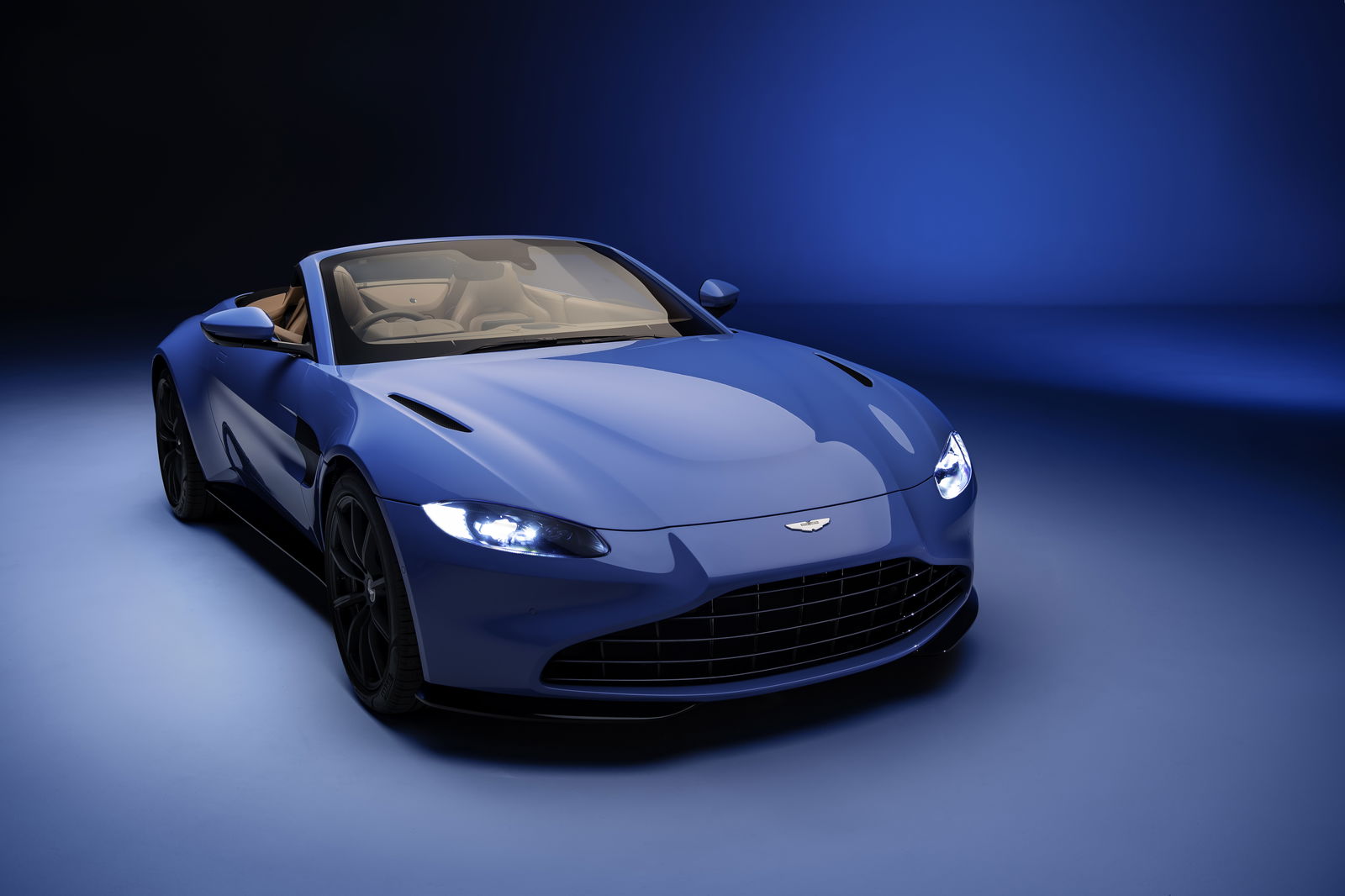 The Vantage Roadster has an optional vaned grille which will be available on the coupe too