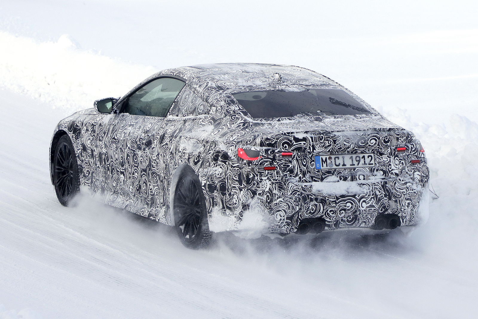 New, 473bhp BMW M4 Spotted Hiding Its Gargantuan Grille