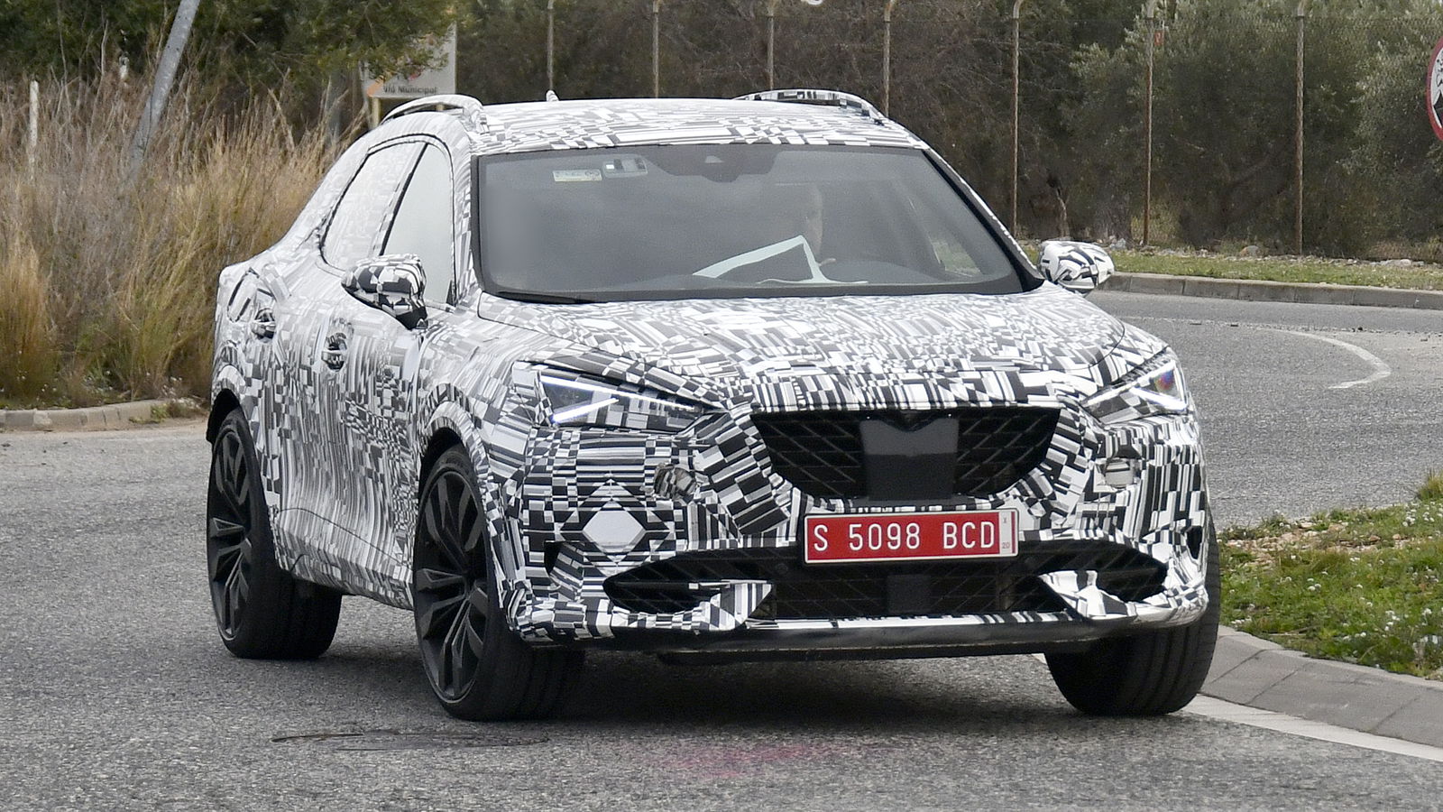 New Cupra Formentor Spotted In Camouflage