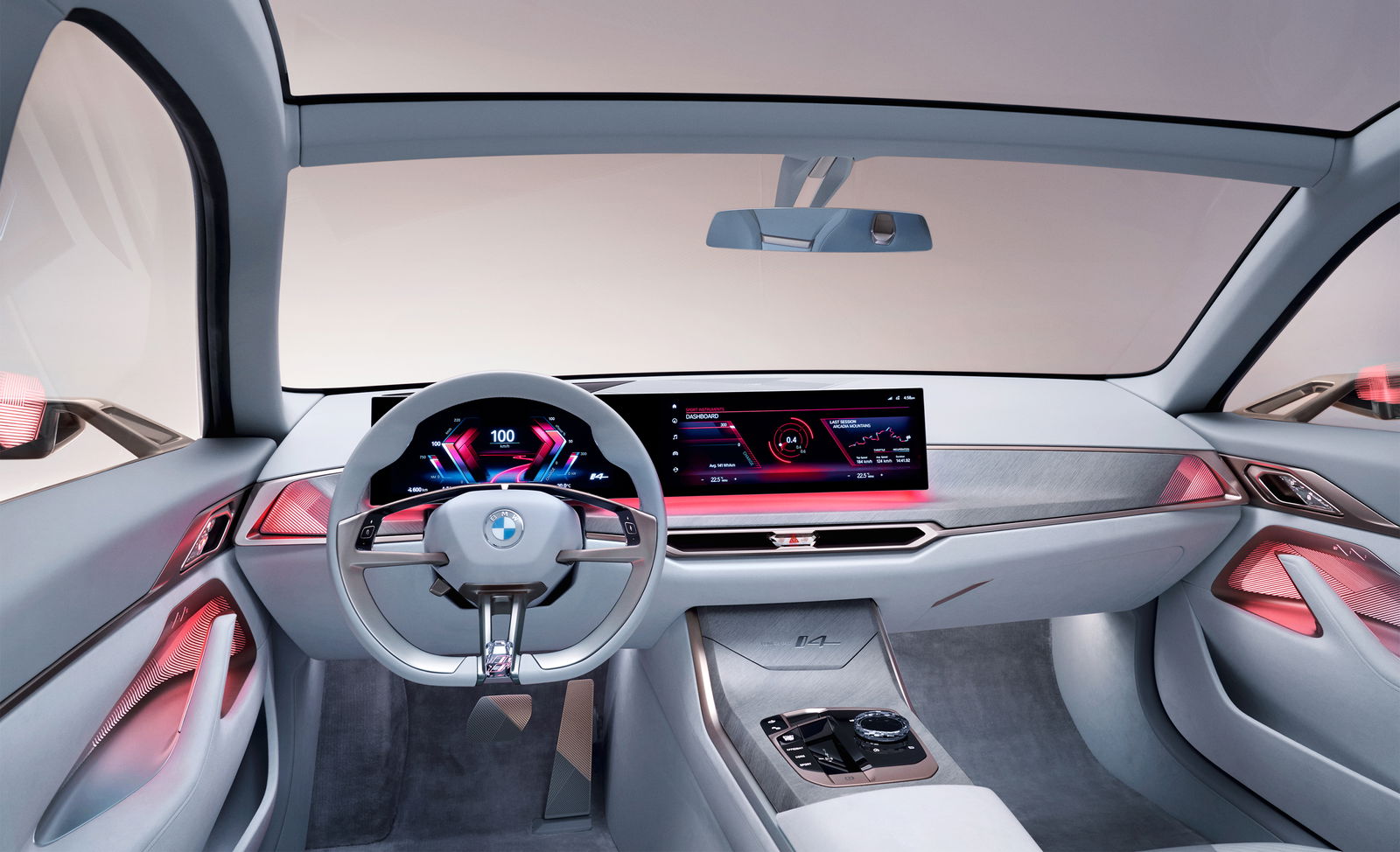 Say Hello To The BMW Concept i4’s Distinctive Face
