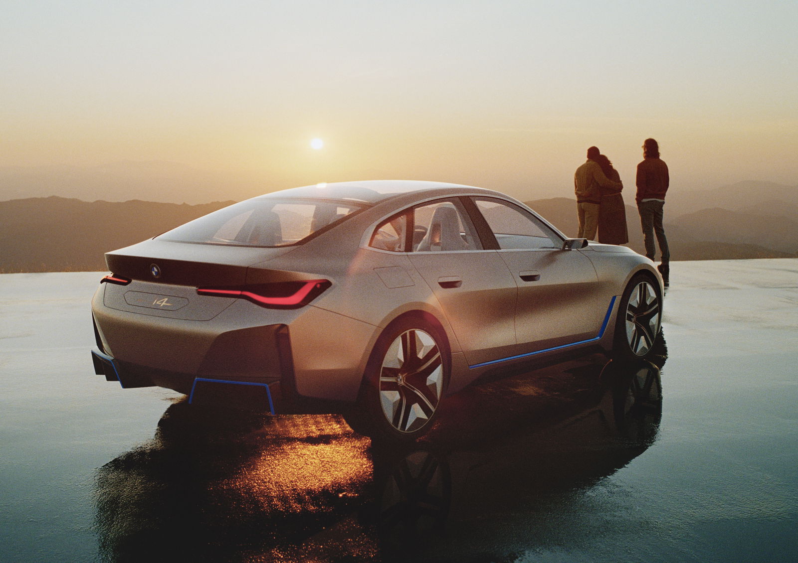 Say Hello To The BMW Concept i4’s Distinctive Face