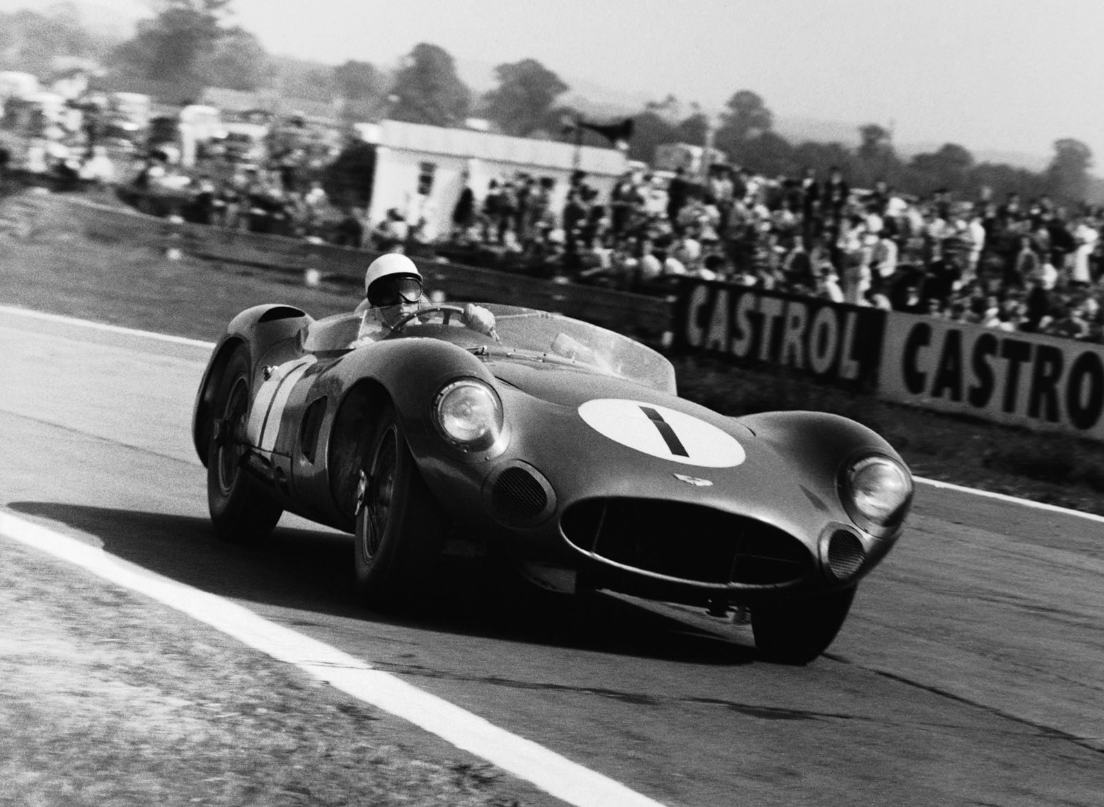Aston Martin owner wanted to focus on Le Mans in 1959, but Moss persuaded him to send a car to the 'Ring that year (Image via Aston Martin)