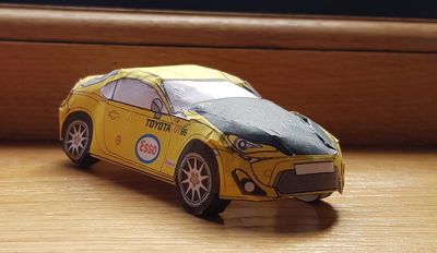 Pass The Lockdown Time By Building A Retro-Liveried Toyota GT86