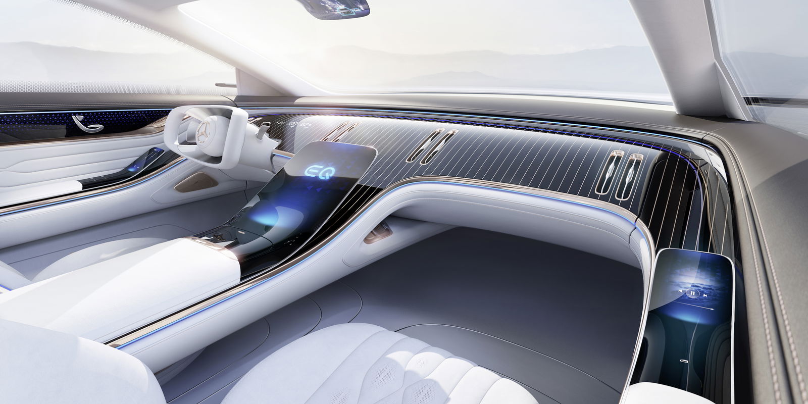 Take A Look At The Next Mercedes S-Class And Its Screen-Fest Interior