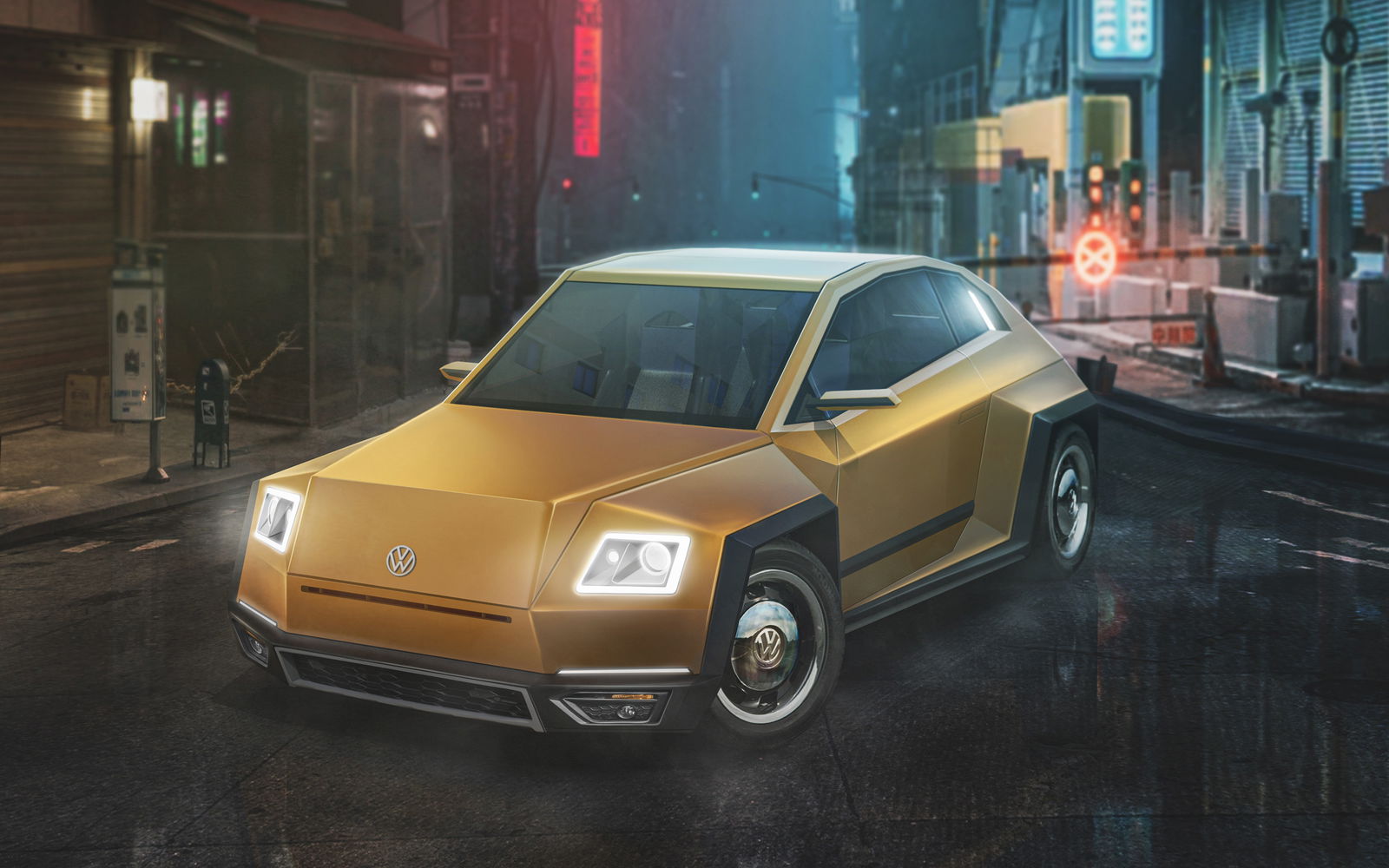 How It'd Look If Every Car Was Styled Like A Tesla Cybertruck