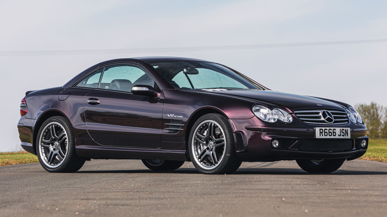 This Delightfully Purple, 1000Nm Mercedes SL65 AMG V12 Could Be Yours