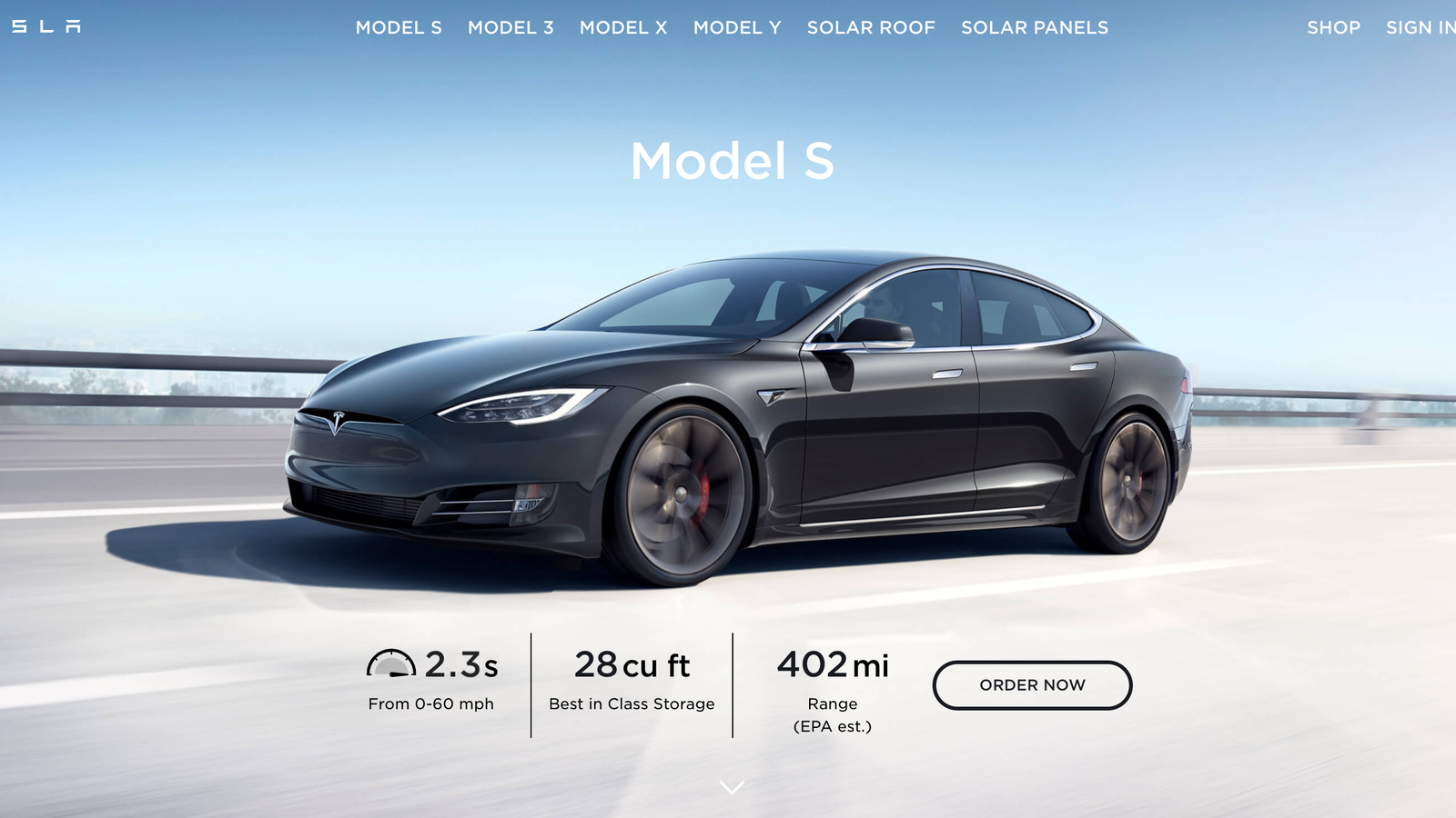 The Tesla Model S Is Now Available With A 402-Mile Range