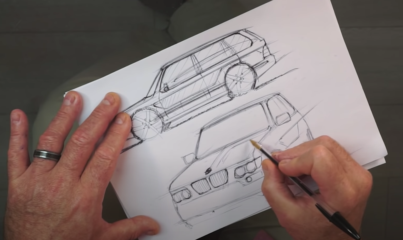 The Original BMW X5's Initial Design Was Sketched In Two Hours On A Flight