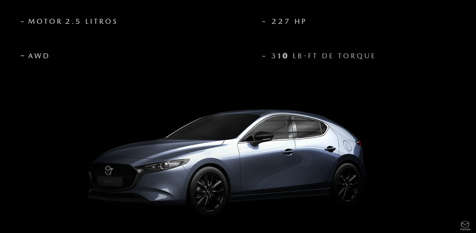2.5 Turbo Mazda 3 Confirmed With 224bhp And 310Lb Ft