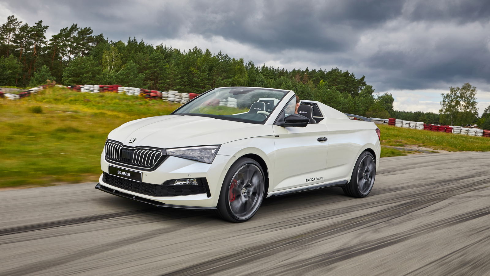 The 'Slavia' Is A Skoda Hatchback Transformed Into A Roofless Speedster
