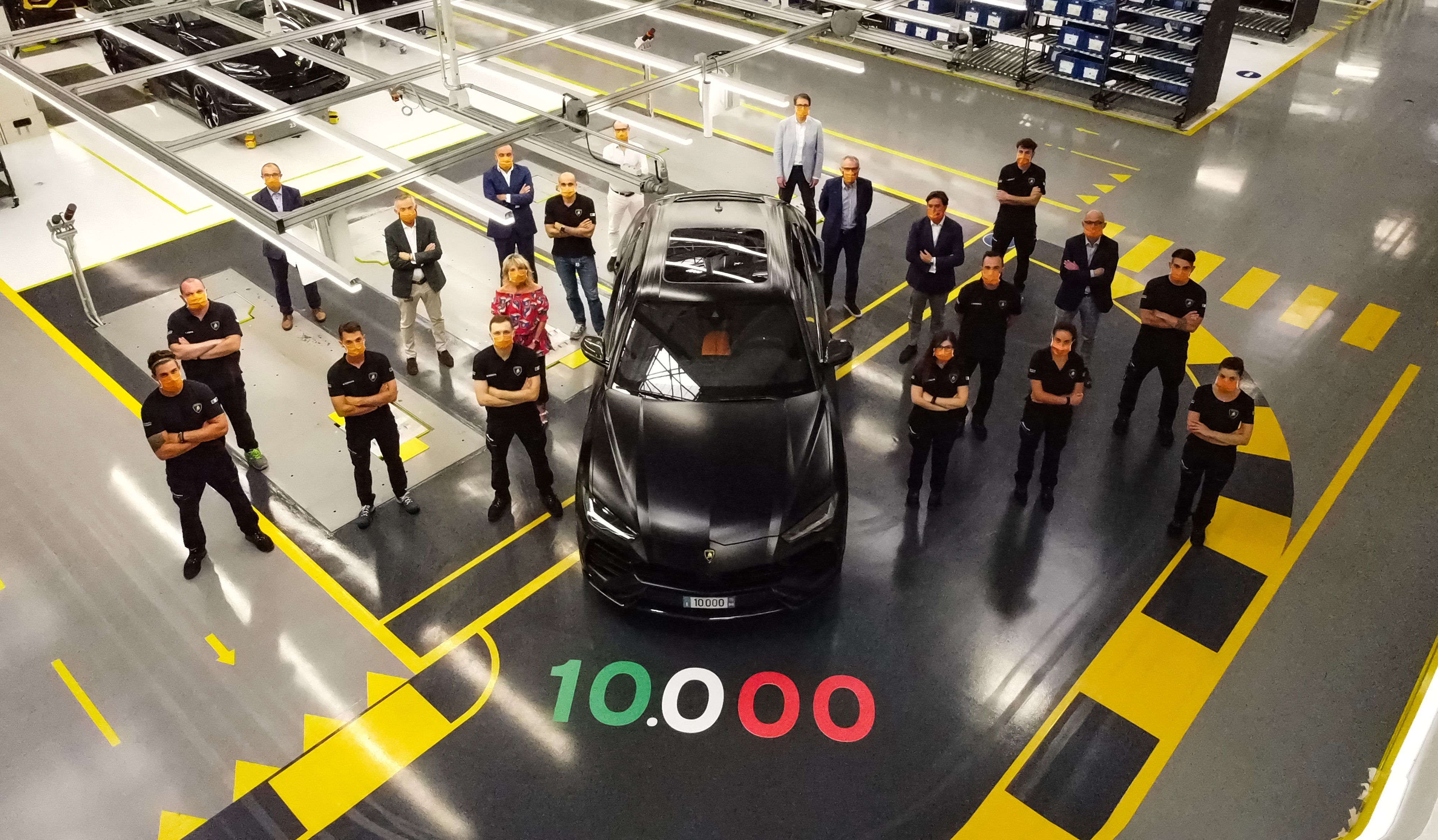 Lamborghini Urus Production Reaches 10k Milestone Twice As Quickly As The Huracan