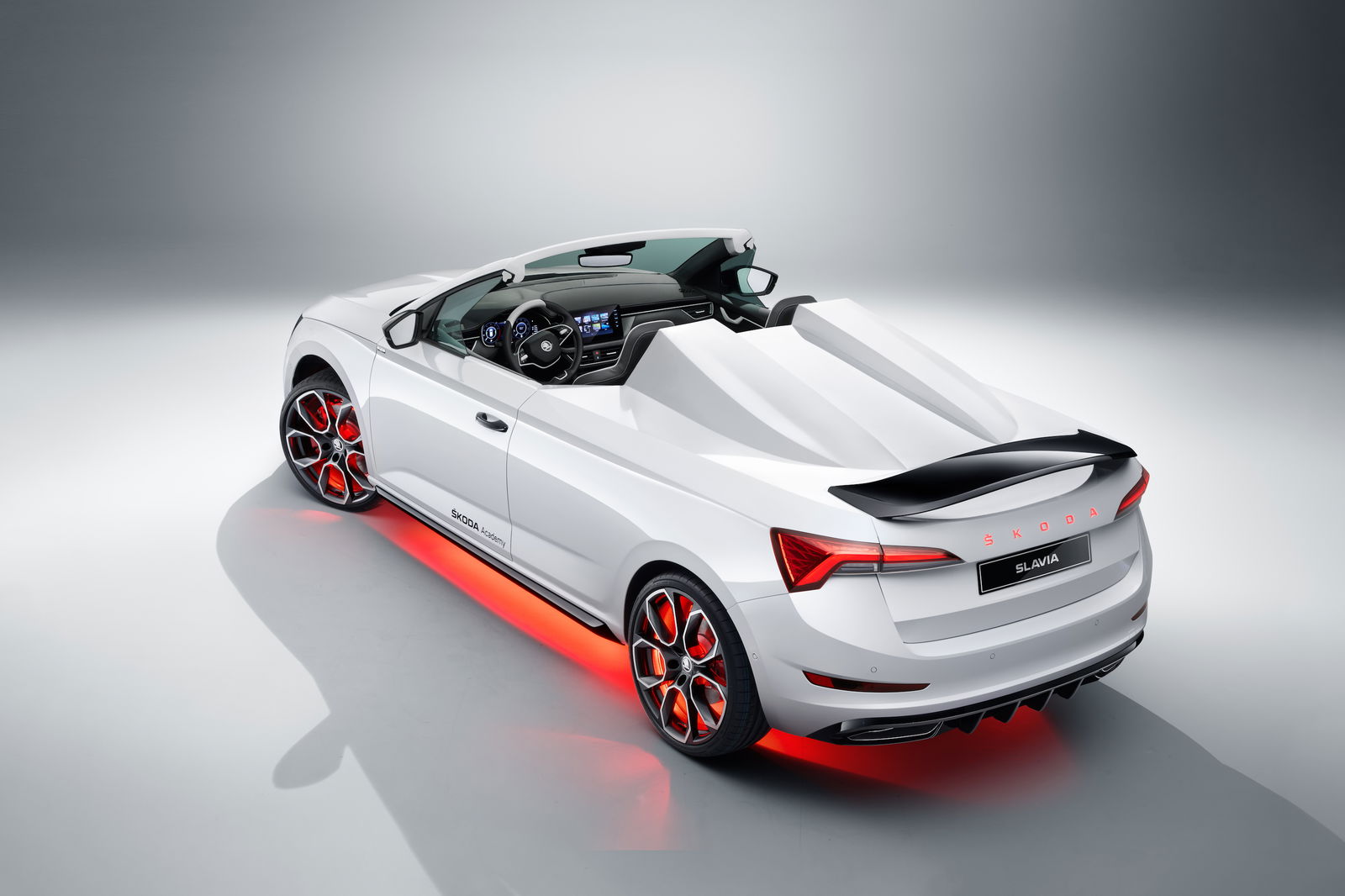 The 'Slavia' Is A Skoda Hatchback Transformed Into A Roofless Speedster