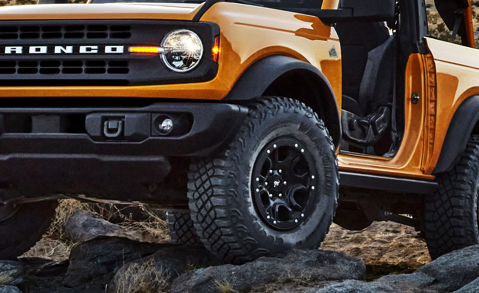 The Ford Bronco's Goodyear Tyres Will Have 'Wrangler' Branding Removed