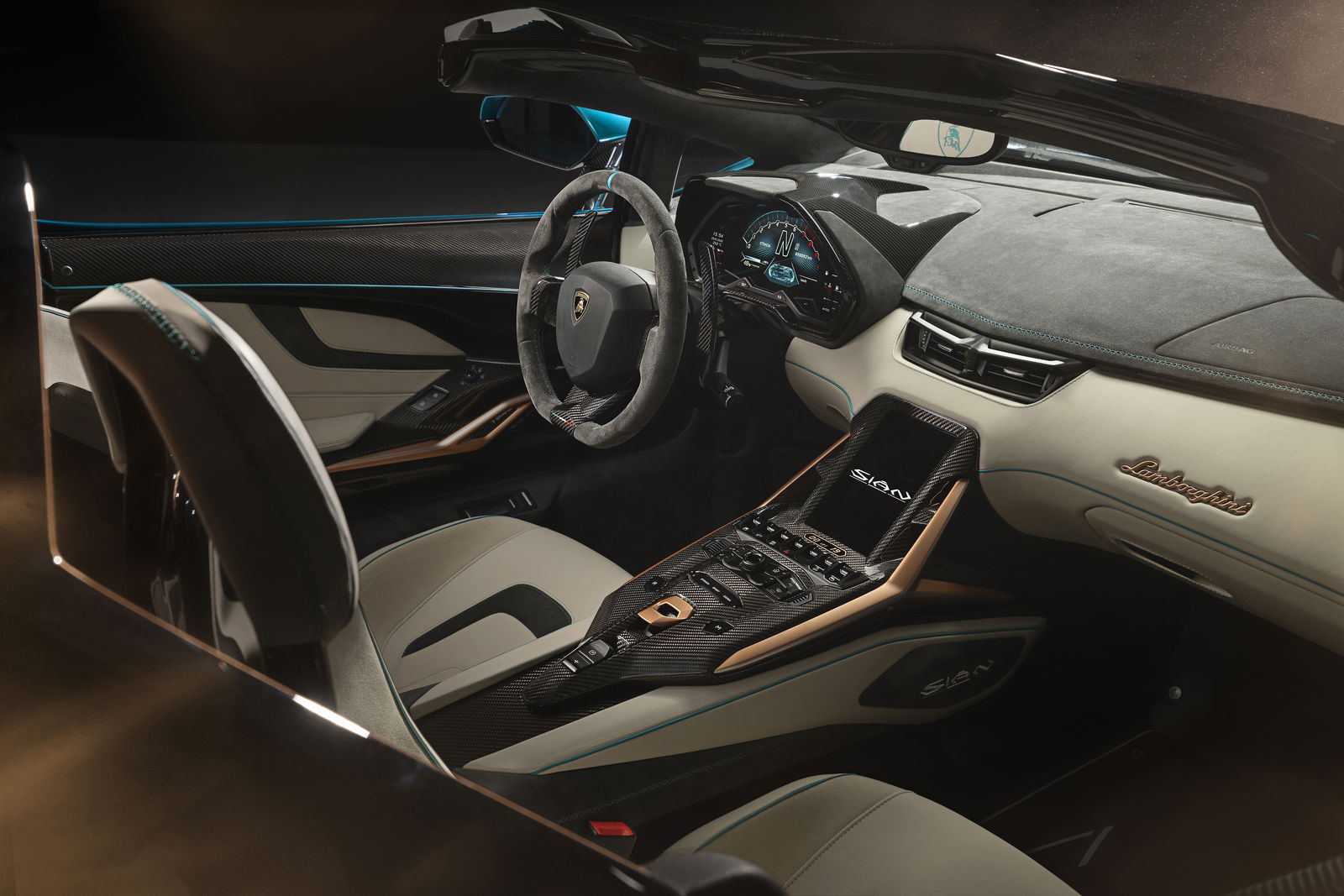 The Lamborghini Sian Roadster Is A V12 Hybrid Hypercar That's Already Sold Out