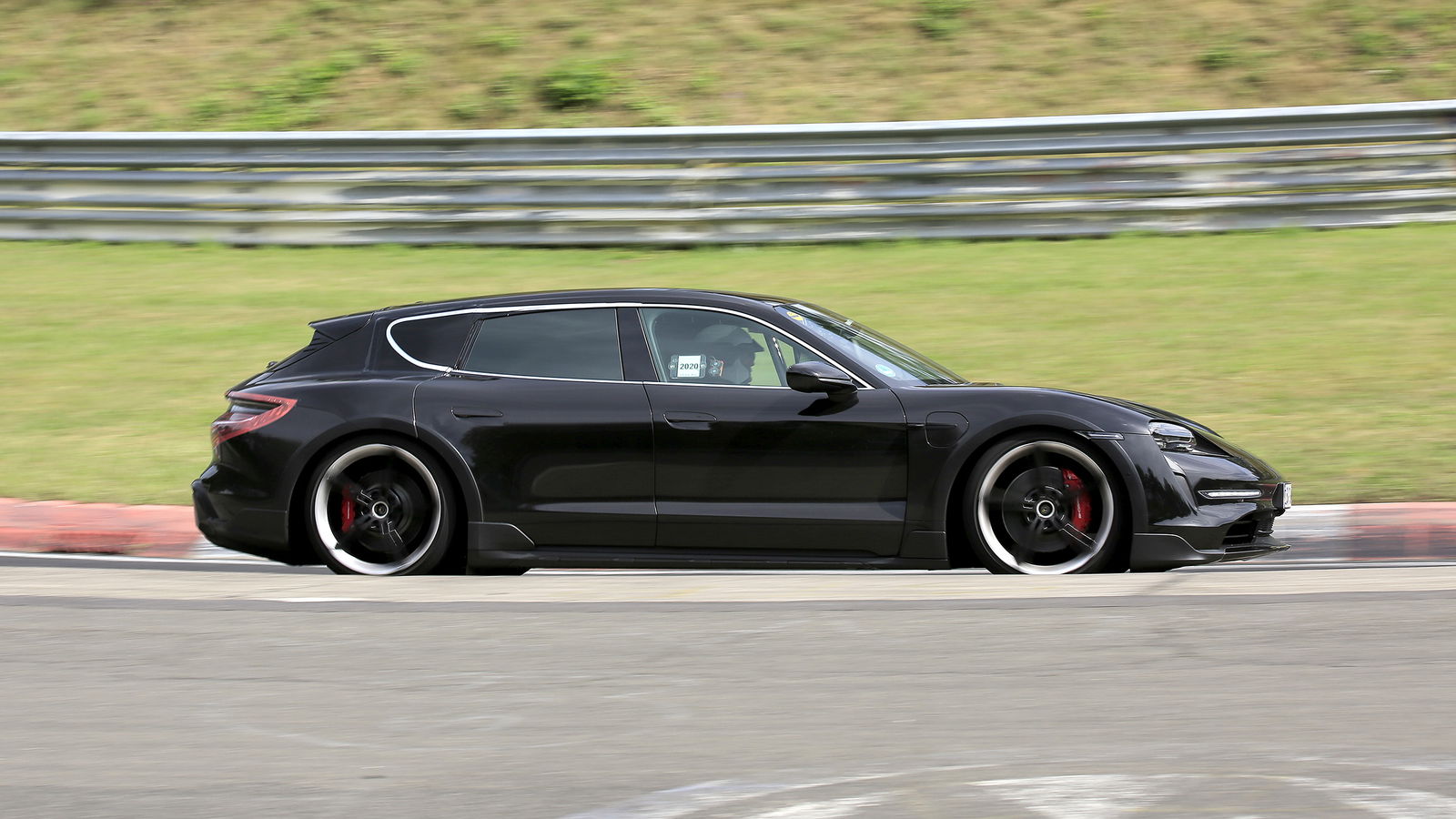 The Porsche Taycan Cross Turismo Looks Fast At The Nurburgring
