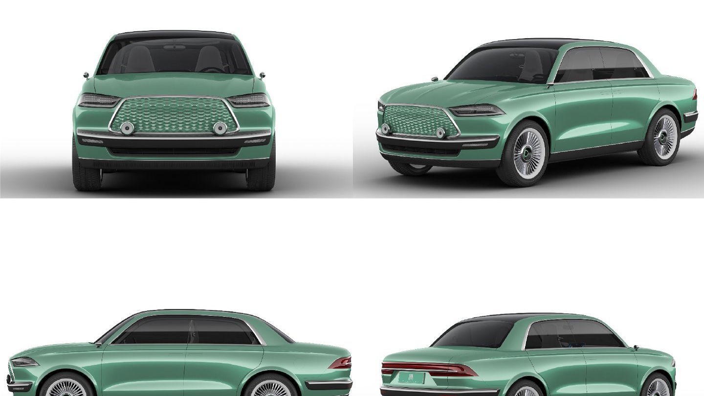 This Retro Futuristic Chinese EV Is Just A Concept, But We Want One