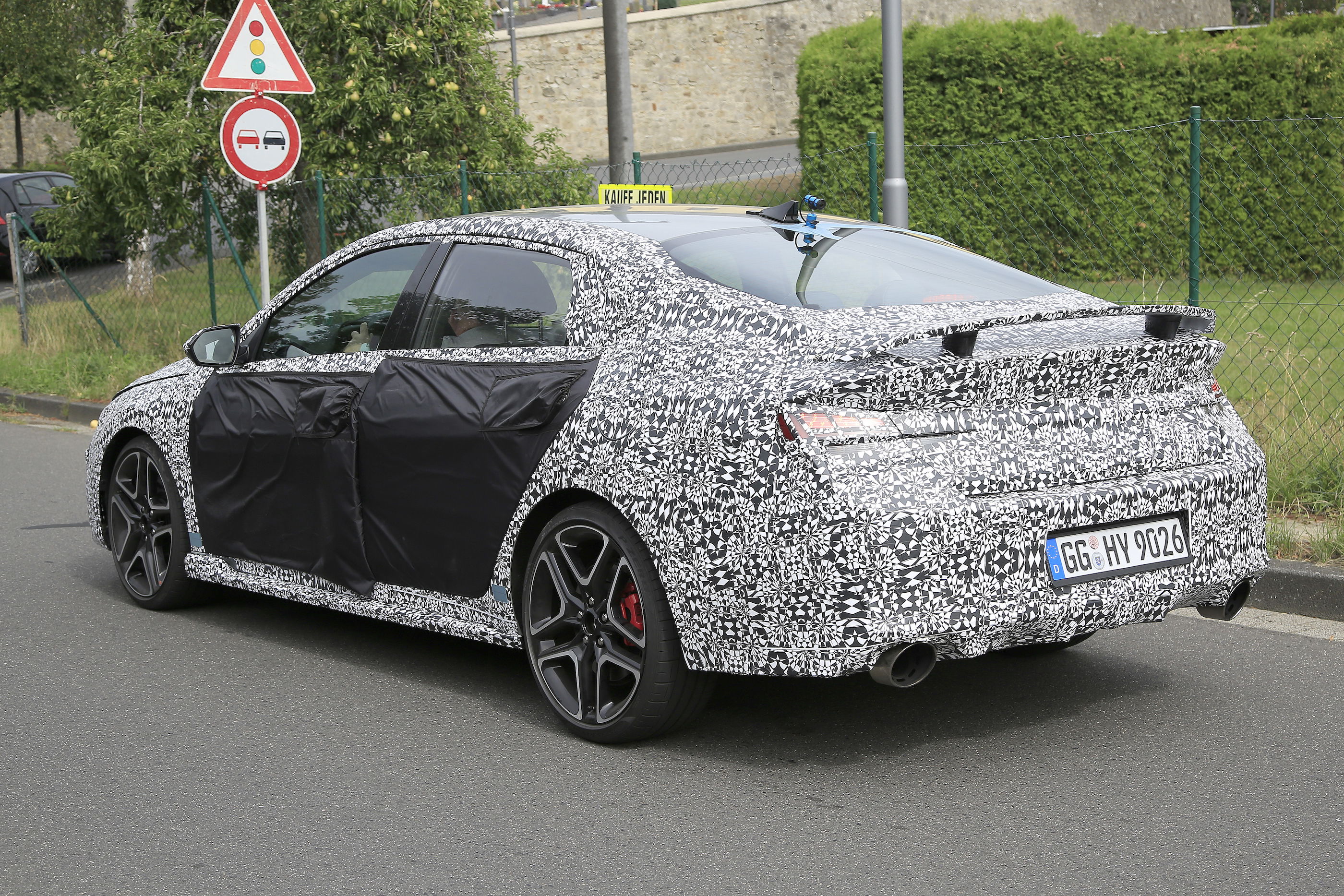 The Elantra N was spotted undergoing testing last month