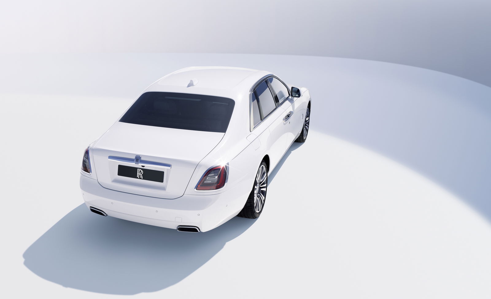 Other than the Spirit of Ecstasy and the umbrellas that live in the doors, nothing was carried over from the old car
