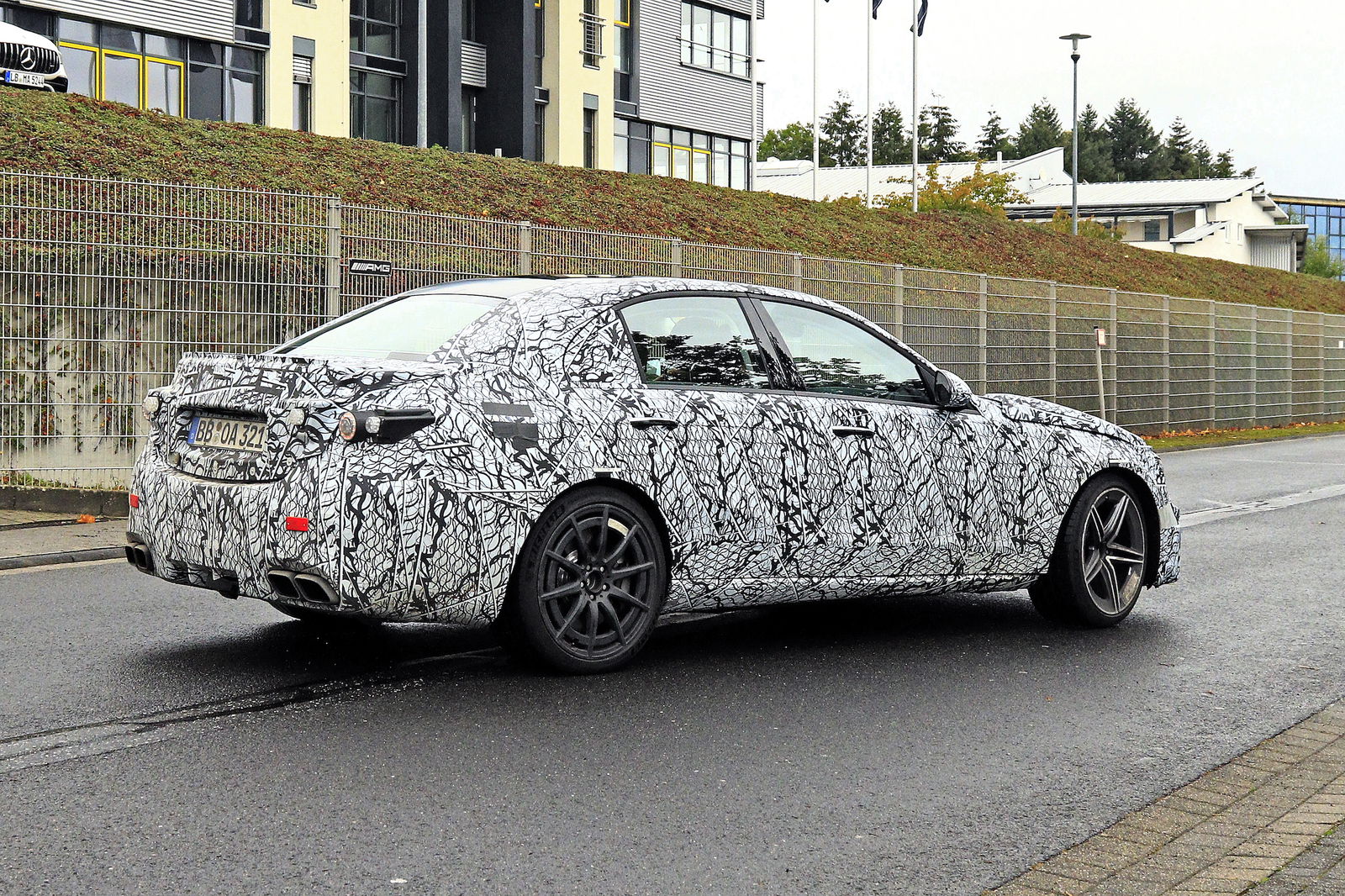 Take A Look At The Possibly A45-Engined Mercedes-AMG C63