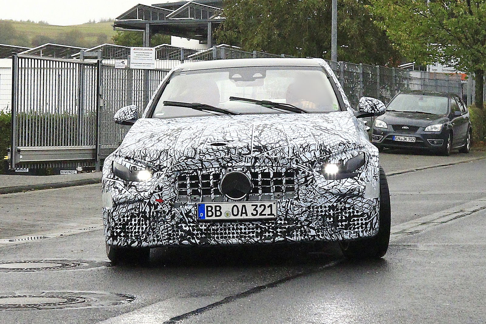 Take A Look At The Possibly A45-Engined Mercedes-AMG C63