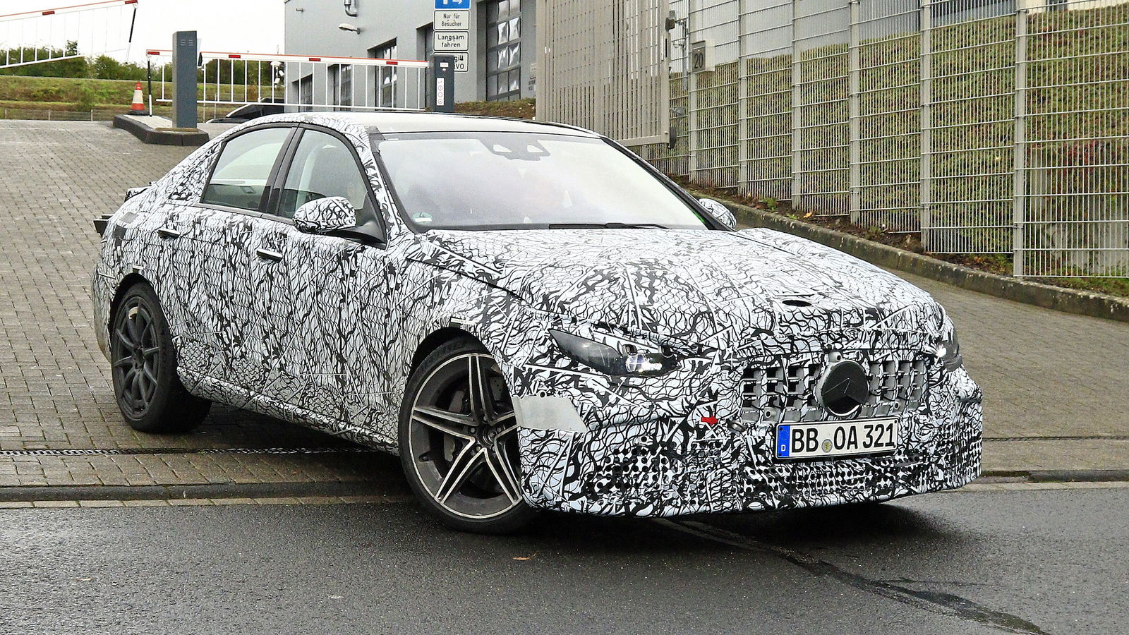 Take A Look At The Possibly A45-Engined Mercedes-AMG C63