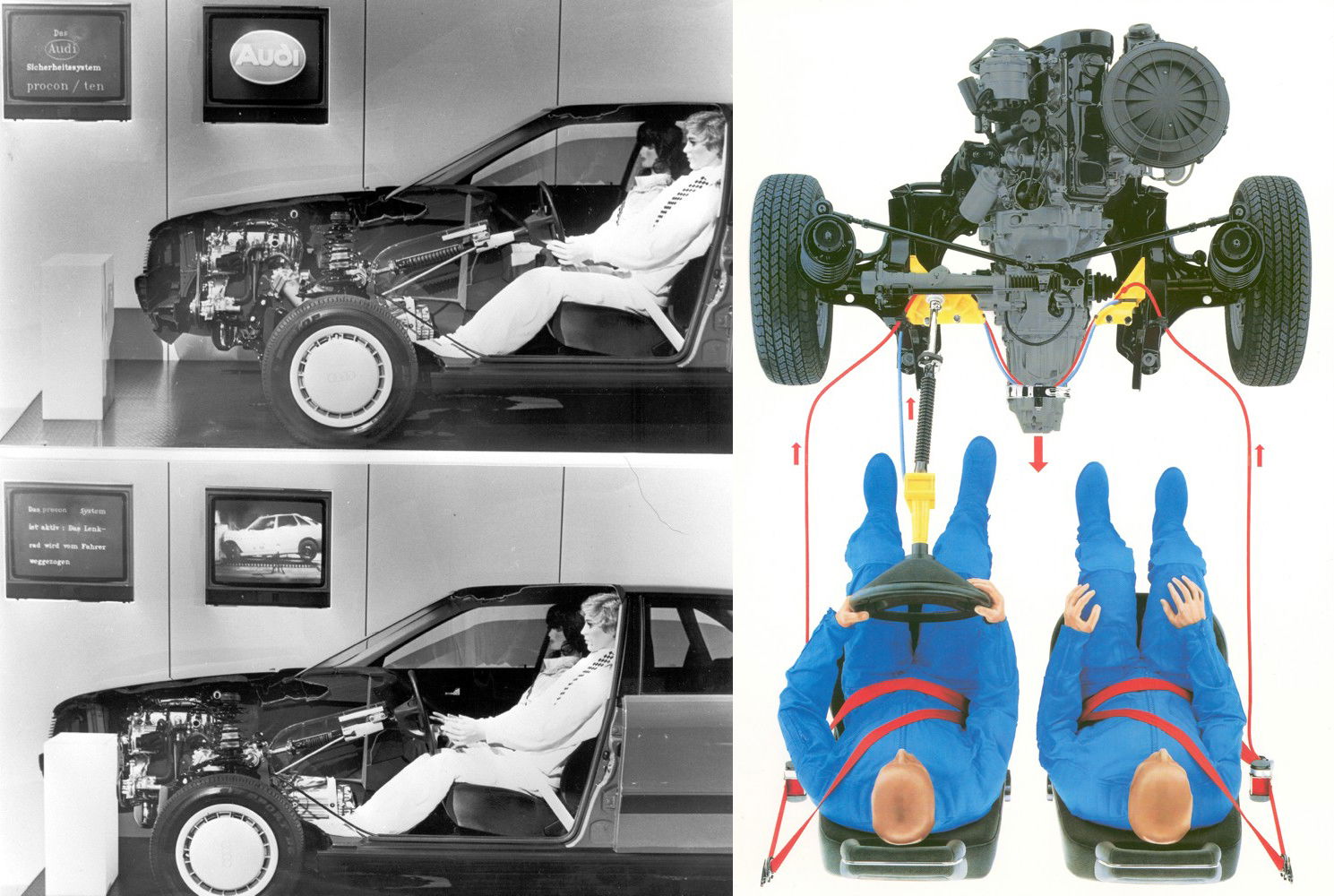 That Time When Audi Used A Weird Steering Column Instead Of Airbags