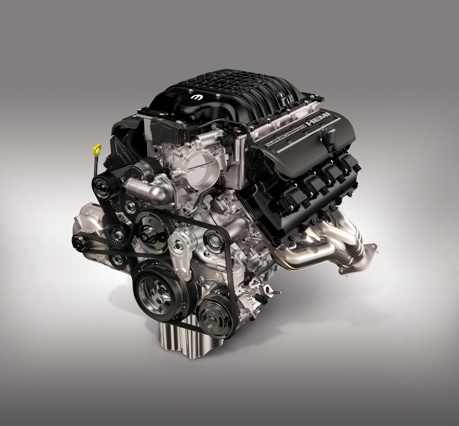 The most powerful Dodge crate engine remains the Hellephant (pictured)
