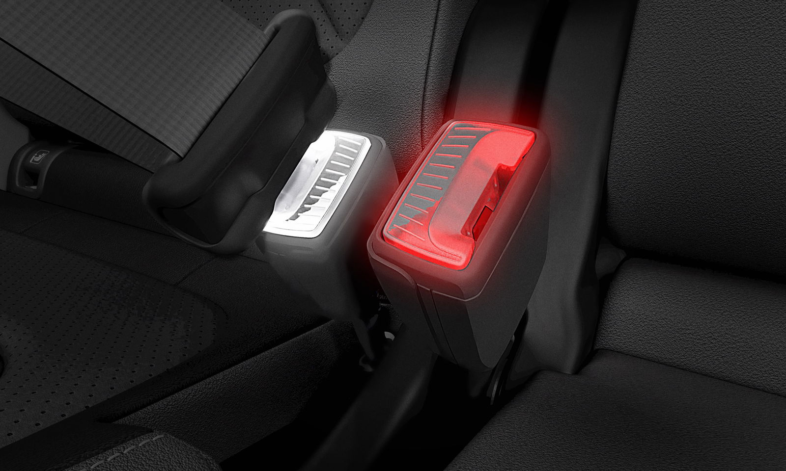 Skoda's Illuminated Seat Belt Buckle Is A Neat Idea We're Surprised No One Thought Of Before