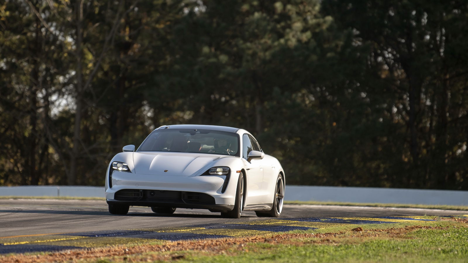 Watch A Porsche Taycan Turbo S Set Road Atlanta's EV Record