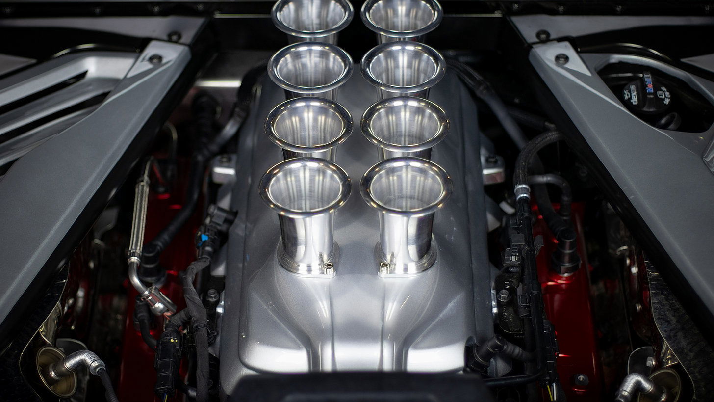 Fake Velocity Stacks For The C8 Corvette Are A Thing, And They Cost $1500