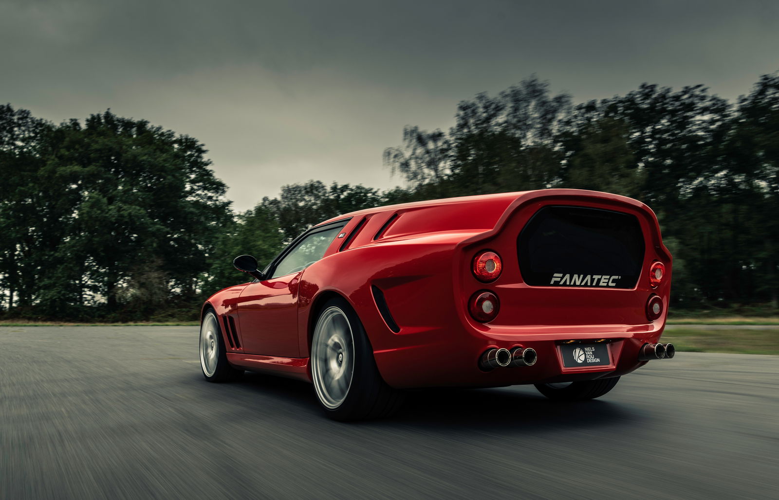 A Coachbuilder Has Turned A 550 Into A Ferrari 'Breadvan Hommage'