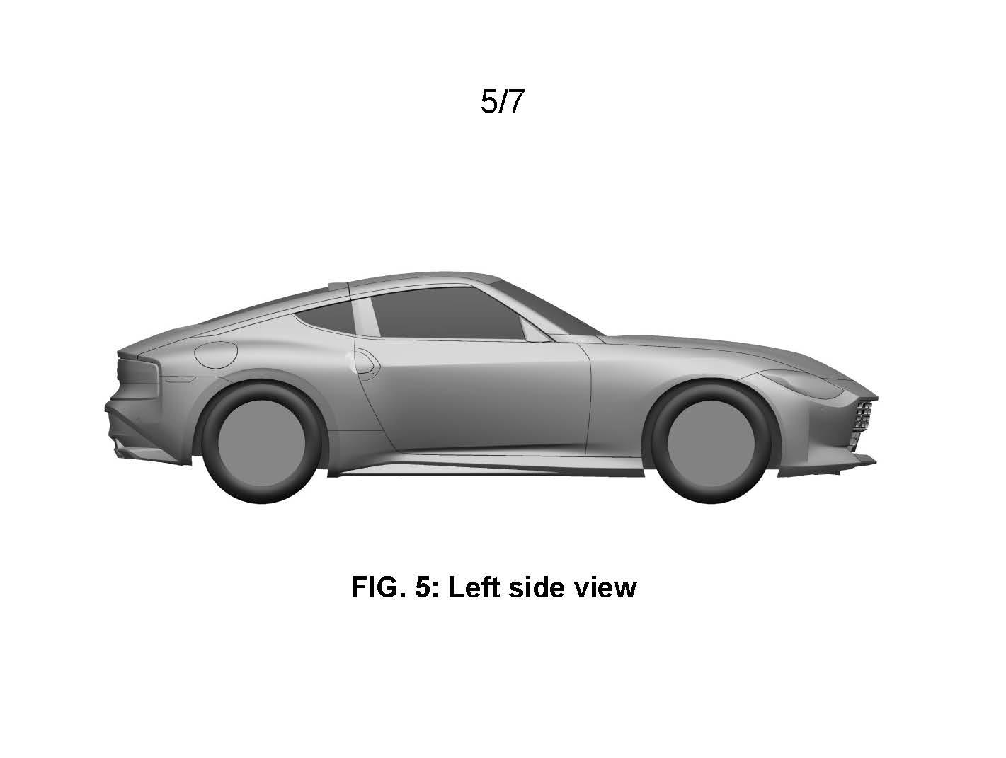 The Nissan '400Z' Will Look Just Like The Proto-Z Concept, Patent Images Reveal