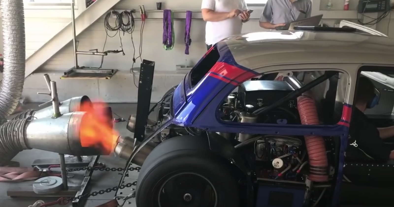 This Hayabusa V8-Engined Fiat 500's Dyno Run Is Fantastically Violent