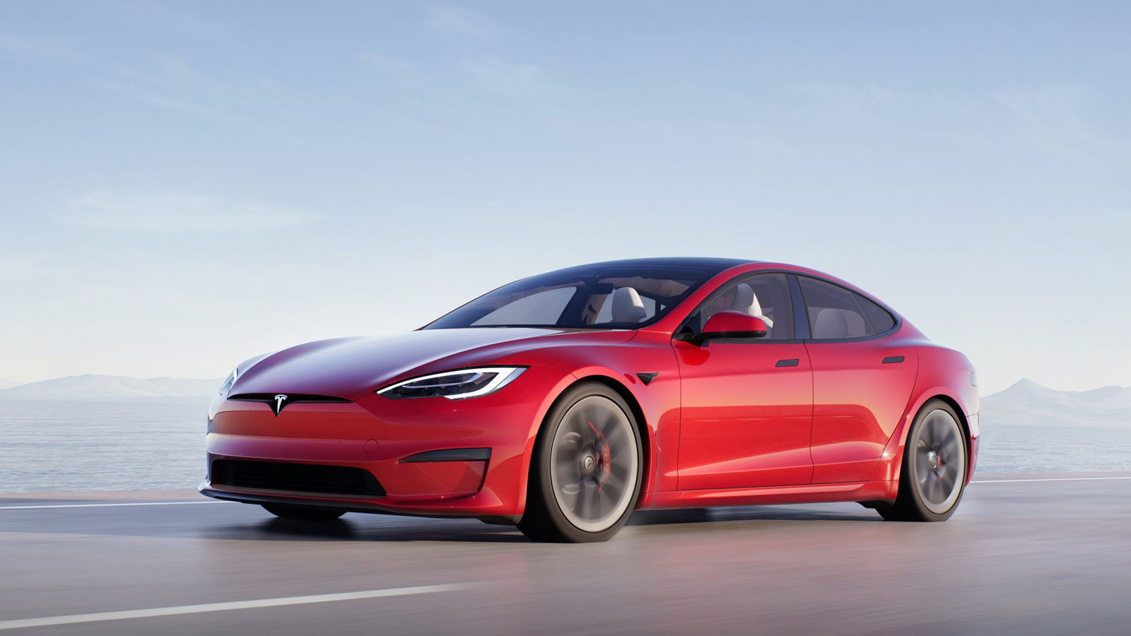 Updated Tesla Model S Has Silly Steering 'Wheel' And 1000bhp Plaid Powertrain