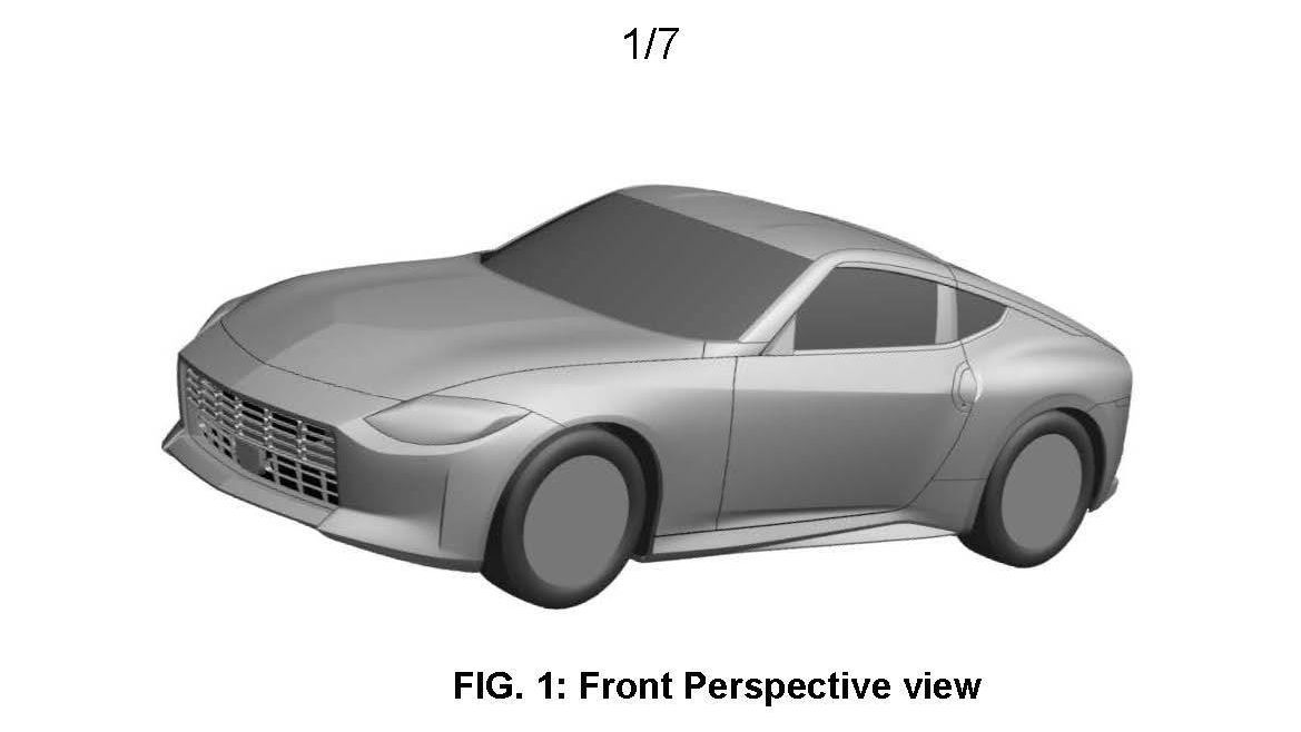 The Nissan '400Z' Will Look Just Like The Proto-Z Concept, Patent Images Reveal