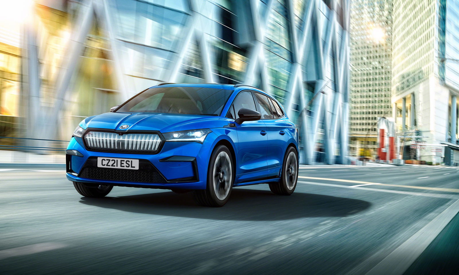 Skoda Enyaq Sportline Has Lower Suspension And 21